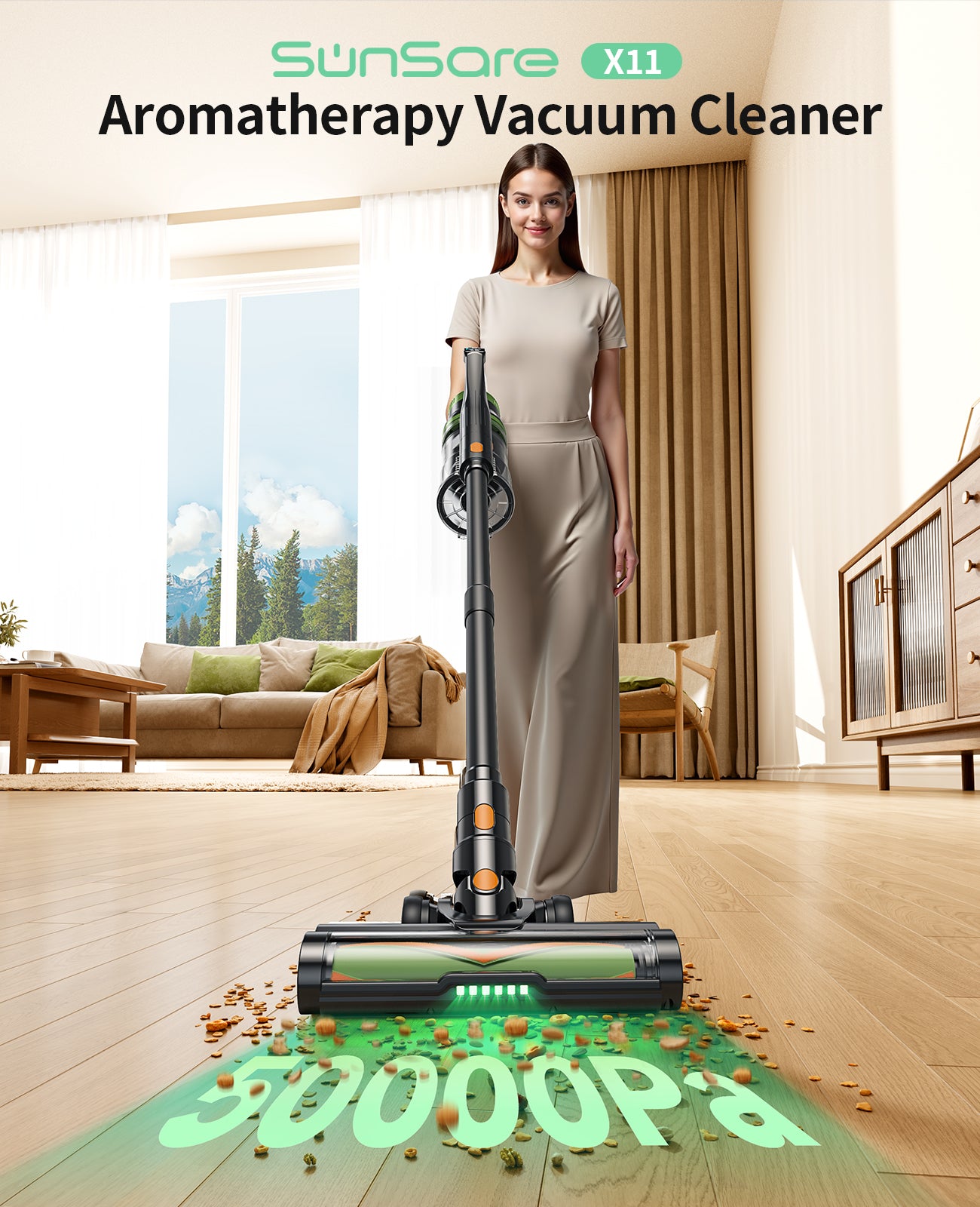 Sunsare X11 cordless vacuum cleaner