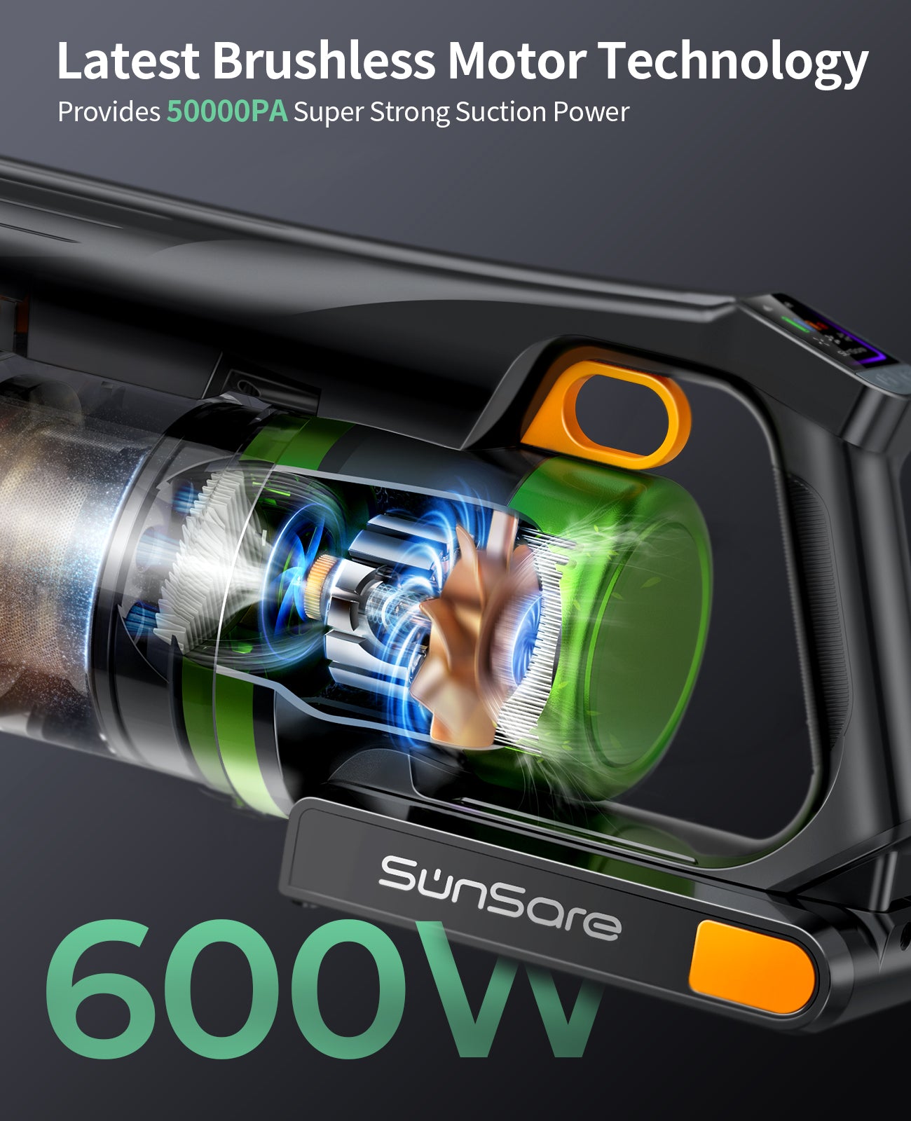 Sunsare X11 cordless vacuum cleaner