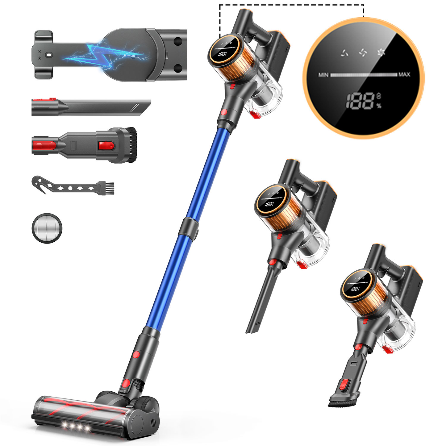 Sunsare X9 cordless vacuum cleaner